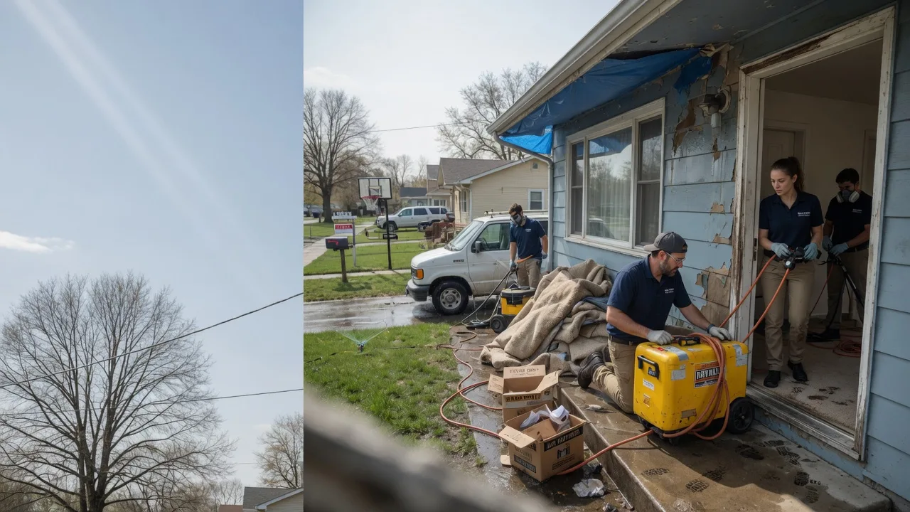Basement Flood Cleanup in Hanley Falls, MN near me